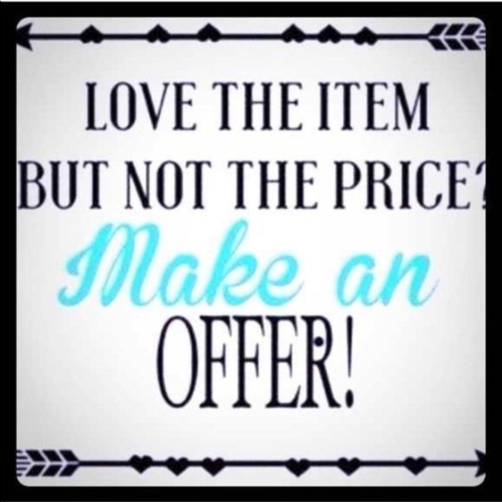 Reasonable offers accepted, thanks!